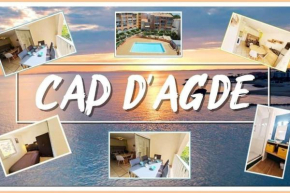 appartement cap d'Agde avec balcon